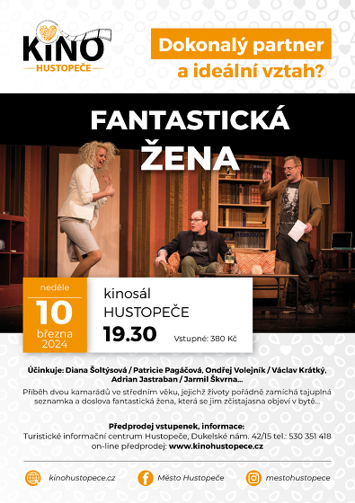 Plakát události Fantastická žena - VYPRODÁNO