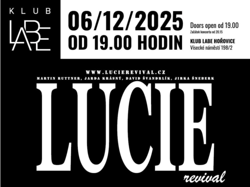 Plakát události Lucie Revival