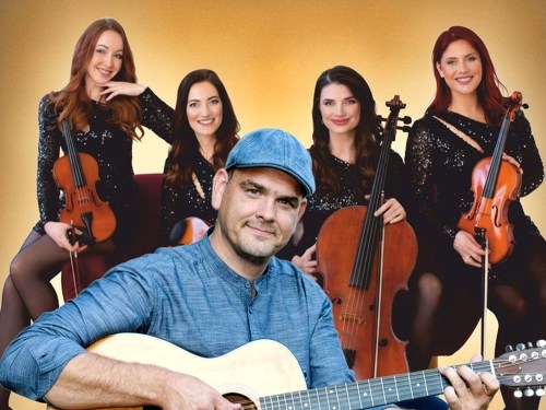 Plakát události Vojta Nedvěd + Houslové kvarteto Fashion Strings