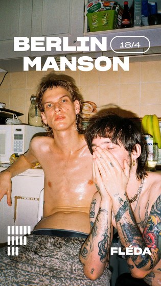 Plakát události Berlin Manson