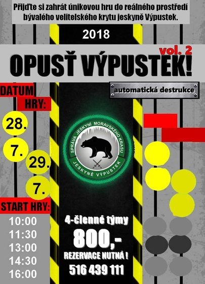 Plakát události Opusť Výpustek!