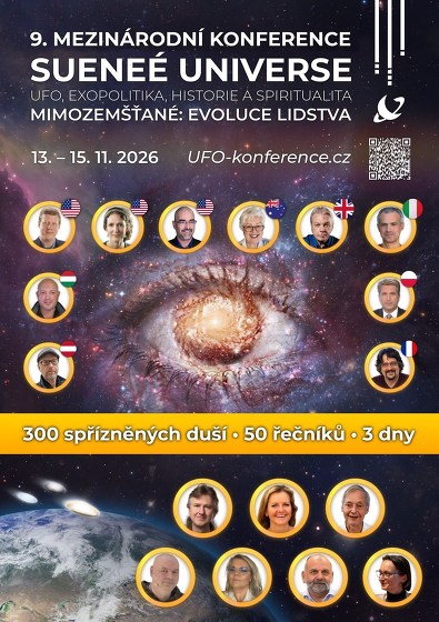Plakát události 9. Mezinárodní konference Sueneé Universe 2026