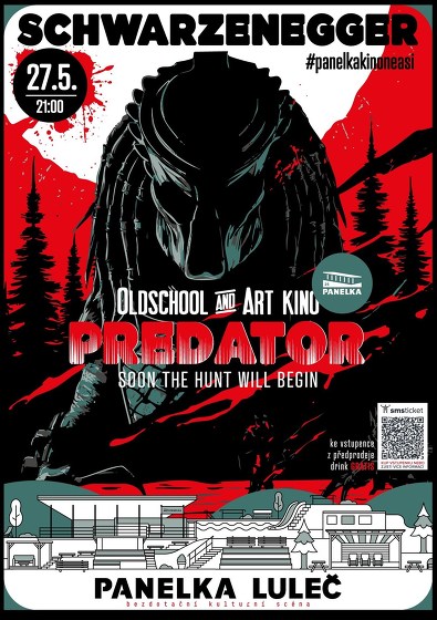 Plakát události Predátor na Panelce