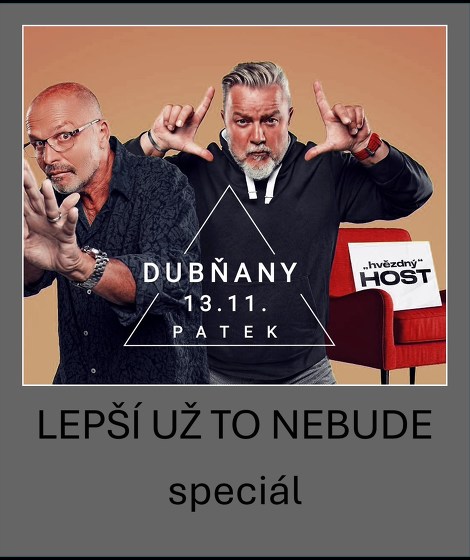 Plakát události Lepší už to nebude - speciál