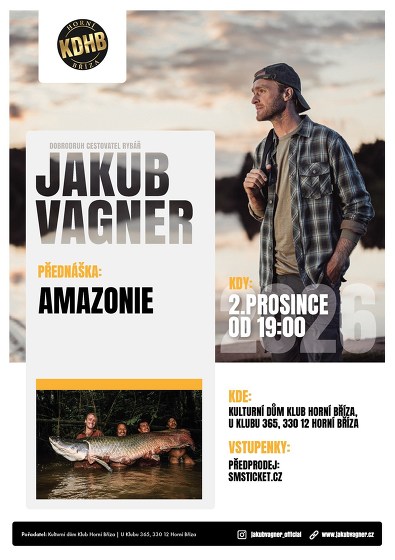 Plakát události Jakub Vagner - Amazonie