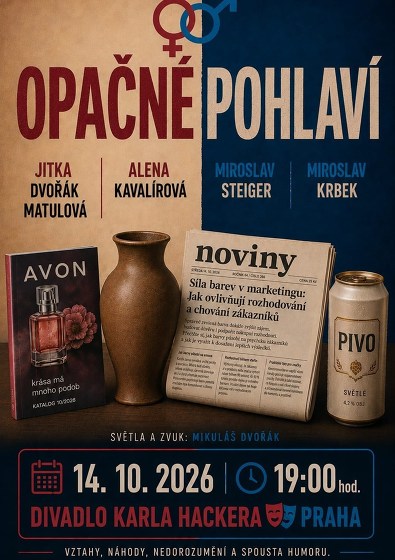 Plakát události Opačné pohlaví
