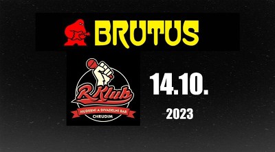 Plakát události Brutus v Chrudimi