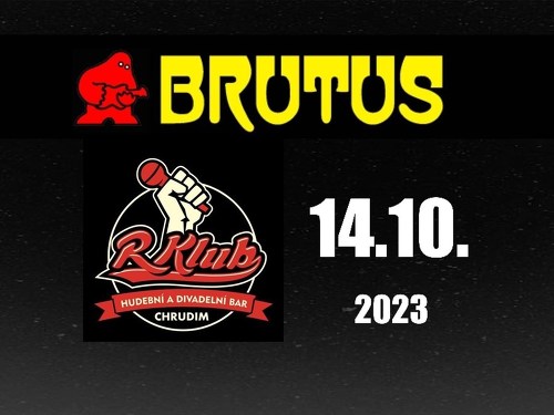 Plakát události Brutus v Chrudimi