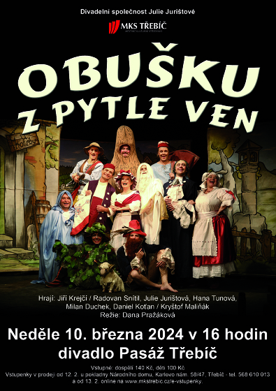 Plakát události Obušku z pytle ven