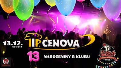 Plakát události III. Cenová - 13. narozeniny klubu - Chrudim