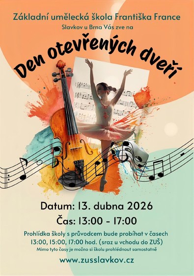 Plakát události Den otevřených dveří