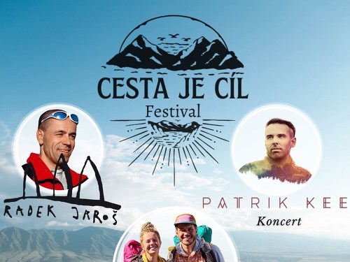 Plakát události CESTA JE CÍL - Radek Jaroš, Lucie Kutrova a další
