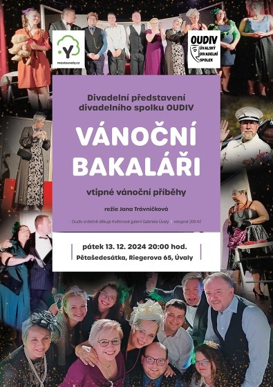 Plakát události Vánoční Bakaláři - divadelní představení
