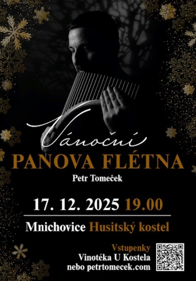 Plakát události Petr Tomeček / Vánoční Panova flétna