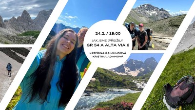 Plakát události Jak jsme (pře)žily GR 54 a Alta via 6