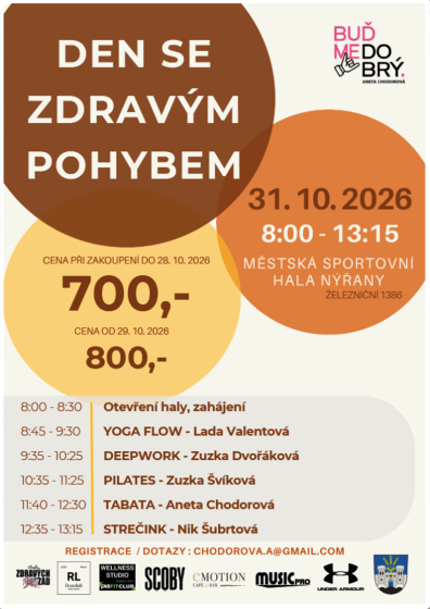 Plakát události Den se zdravým pohybem
