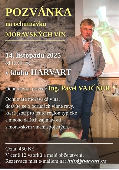 Plakát události Ochutnávka moravských vín
