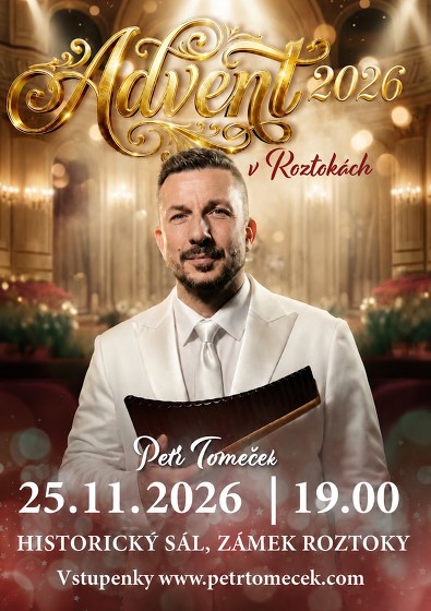 Plakát události Petr Tomeček / Advent 2026 v Roztokách
