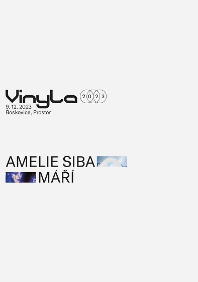 Plakát události Vinyla - Amelie Siba & Máří