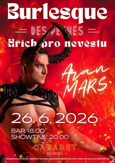 Plakát události Burlesque des Péchés: Hřích (nejen) pro nevěstu