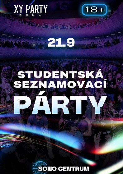 Plakát události Studentská Seznamovací Párty