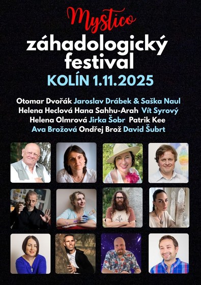 Plakát události Mystico - záhadologický festival