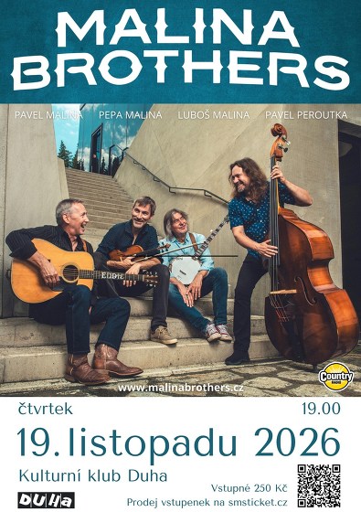 Plakát události Malina Brothers koncert