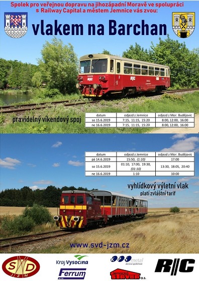 Plakát události Vlakem na Barchan