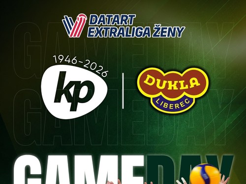 Plakát události EXTRALIGA ŽEN: VKKP BRNO - VK Dukla Liberec