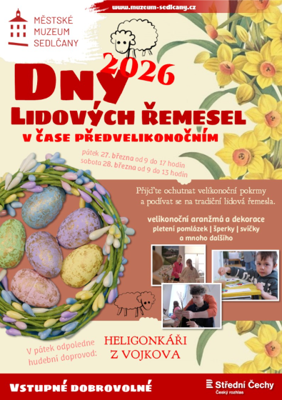 Plakát události Dny lidových řemesel 2026