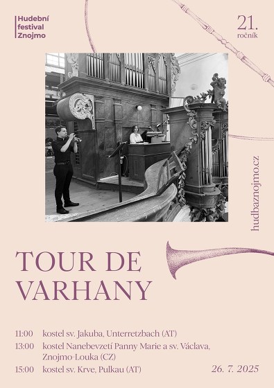 Plakát události Tour de Varhany - kostel v Louce