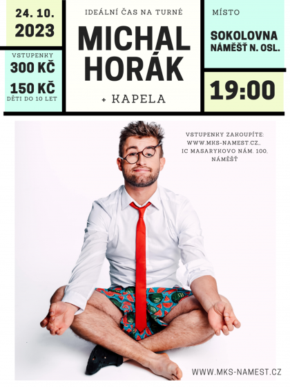 Plakát události Michal Horák + kapela