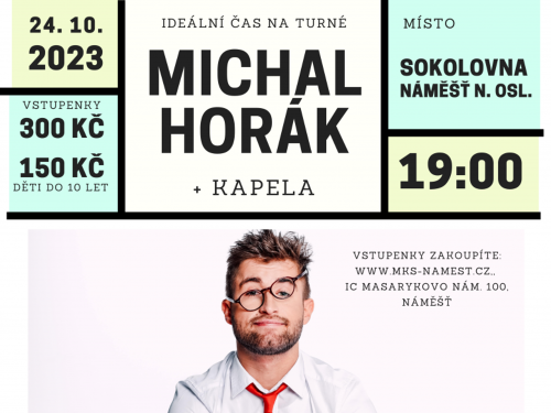 Plakát události Michal Horák + kapela