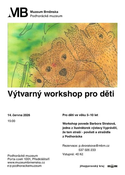 Plakát události Výtvarný workshop pro děti