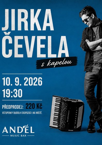 Plakát události Jirka Čevela s kapelou