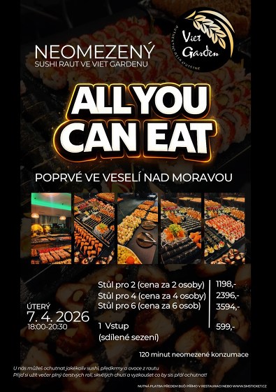 Plakát události All You Can Eat - Sushi