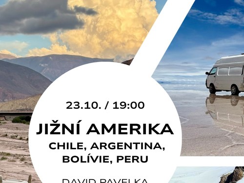 Plakát události Jižní Amerika - Chile, Argentina, Bolívie, Peru