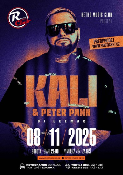 Plakát události Kali & Peter Pann