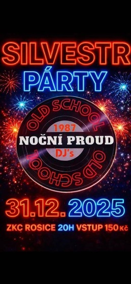 Plakát události Silvestrovská diskotéka