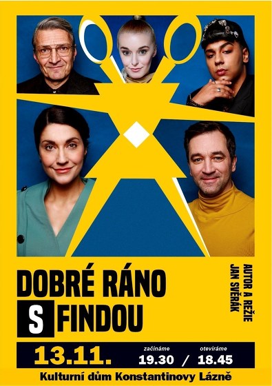 Plakát události Dobré ráno s Findou