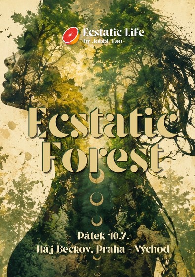 Plakát události ECSTATIC FOREST | JOBBI TAO