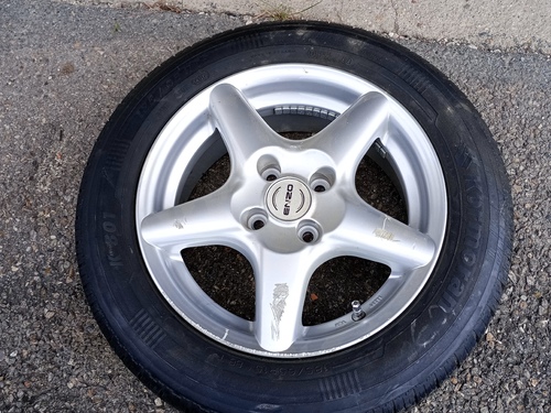 Rezervní kolo Dacia, Renault 15"disk s pneumatikou