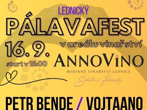 Plakát události Lednický PÁLAVAFEST