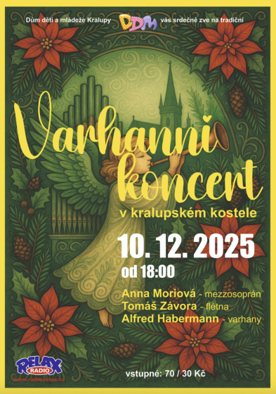 Plakát události Varhanní koncert