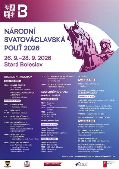 Plakát události Národní Svatováclavská Pouť 2026