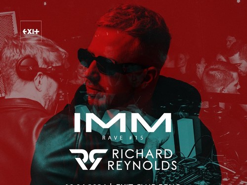 Plakát události IMMrave #15 w/ Richard Reynolds
