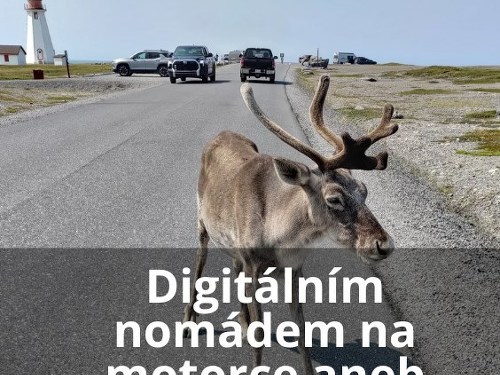 Plakát události Digitálním nomádem na motorce aneb cesta po severní Americe