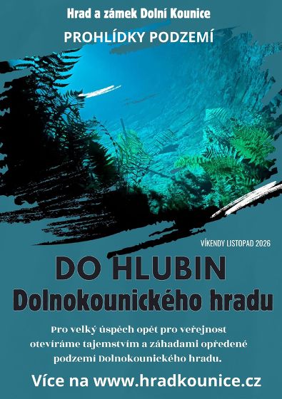 Plakát události Prohlídky podzemí hradu