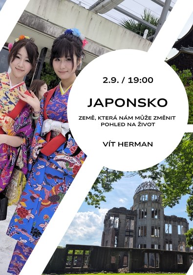 Plakát události Japonsko – země, která nám může změnit pohled na život