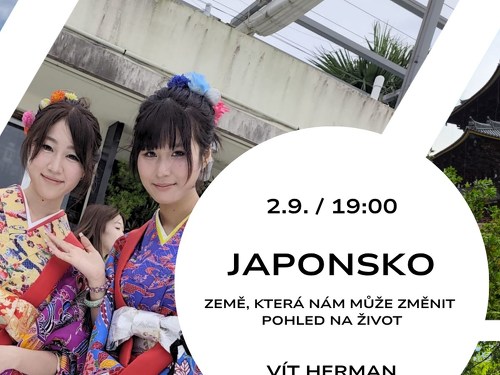 Plakát události Japonsko – země, která nám může změnit pohled na život